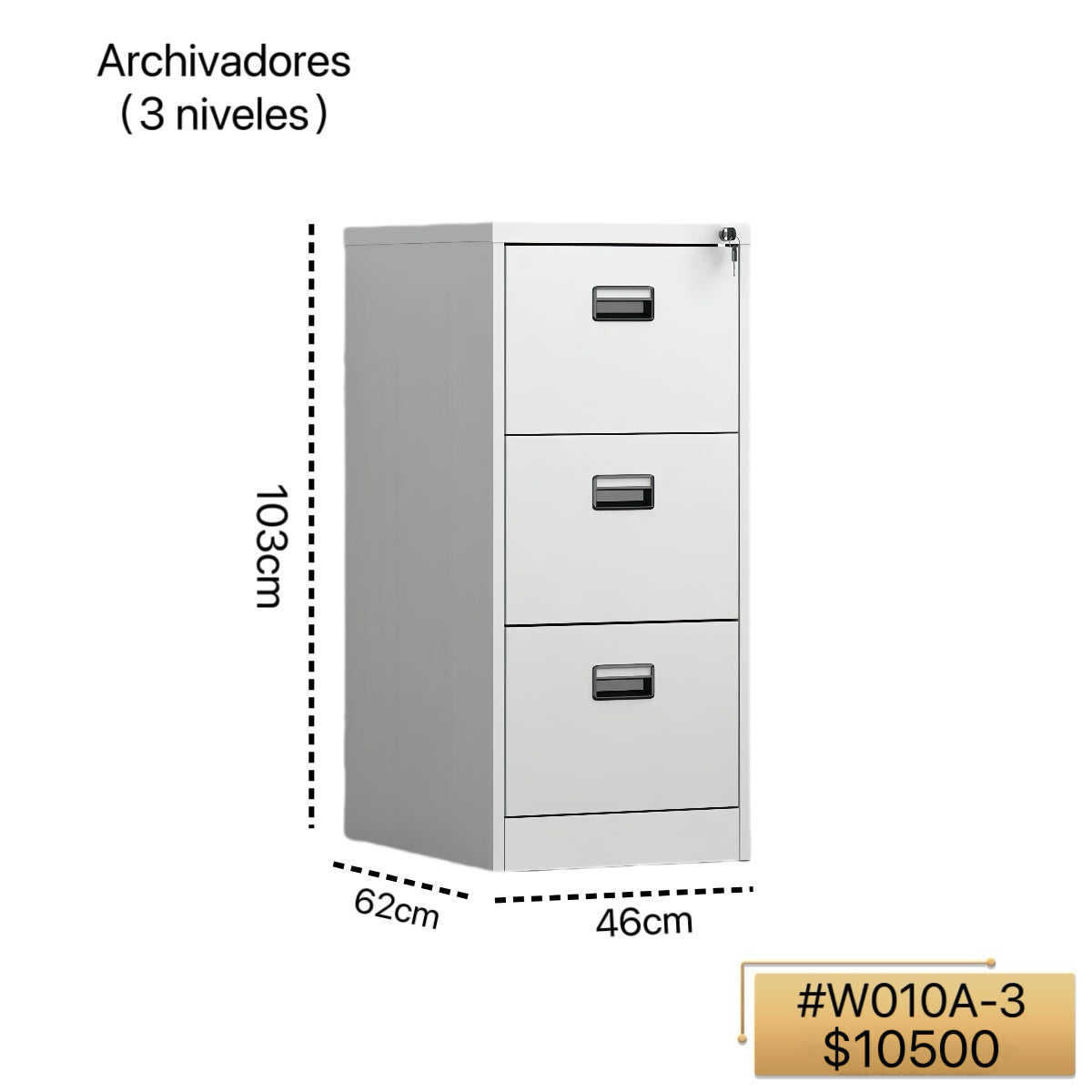 ARCHIVADORES #W010A-3  $10500