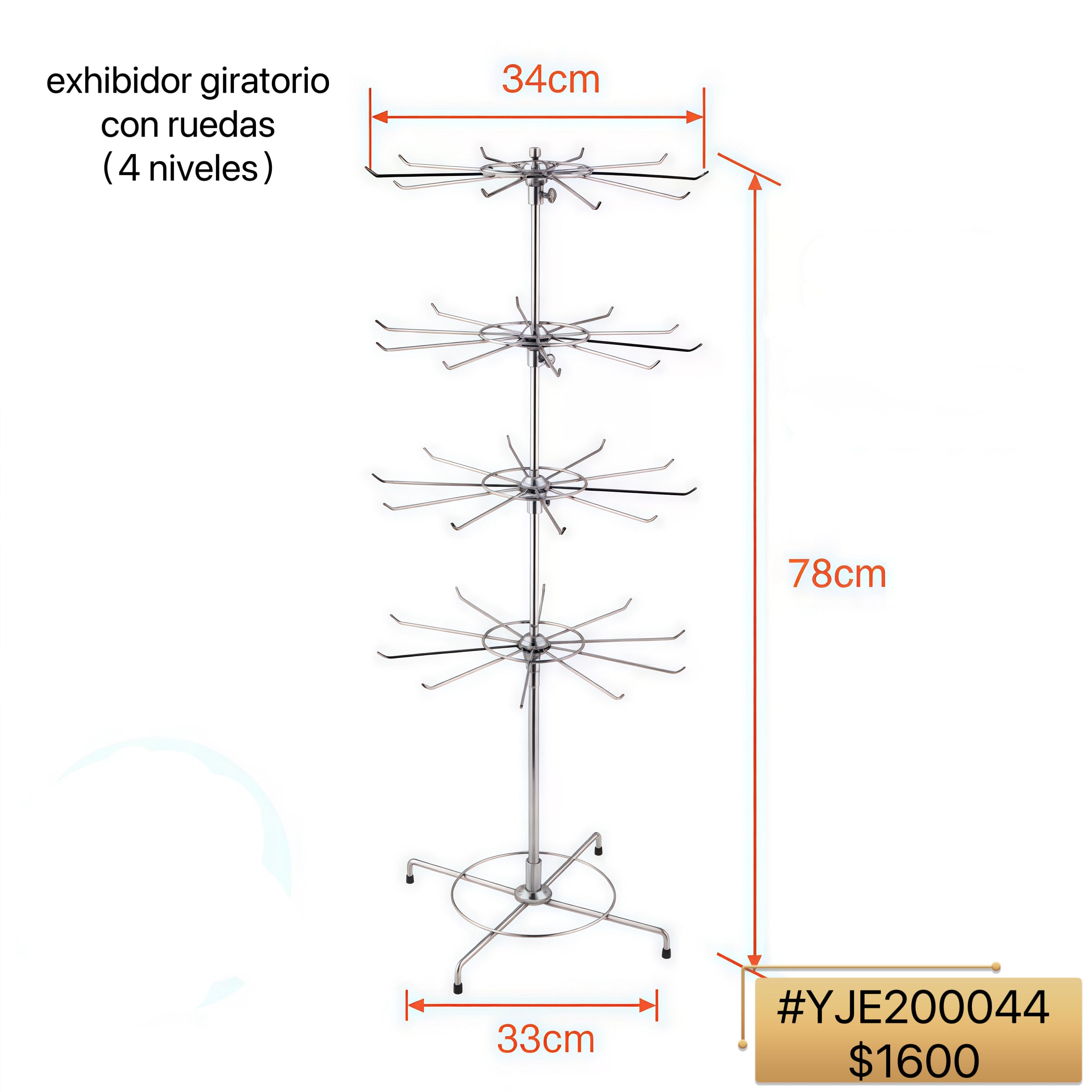 EXPOSITOR GIRATORIO