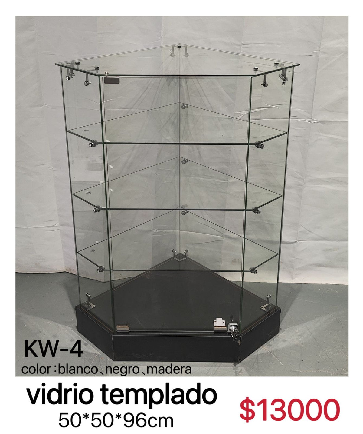VIDRIO TEMPLADO KW-4 $13000