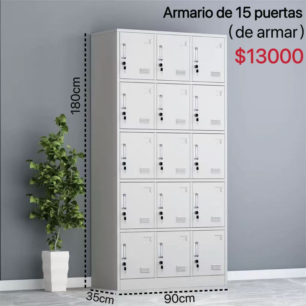 ARMARIO DE 15 PUERTAS