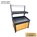 estante de madera