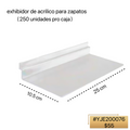EXPOSITOR DE ACRILICO PARA ZAPATOS