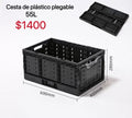 CESTA DE PLÁSTICO PLEGABLE 55L