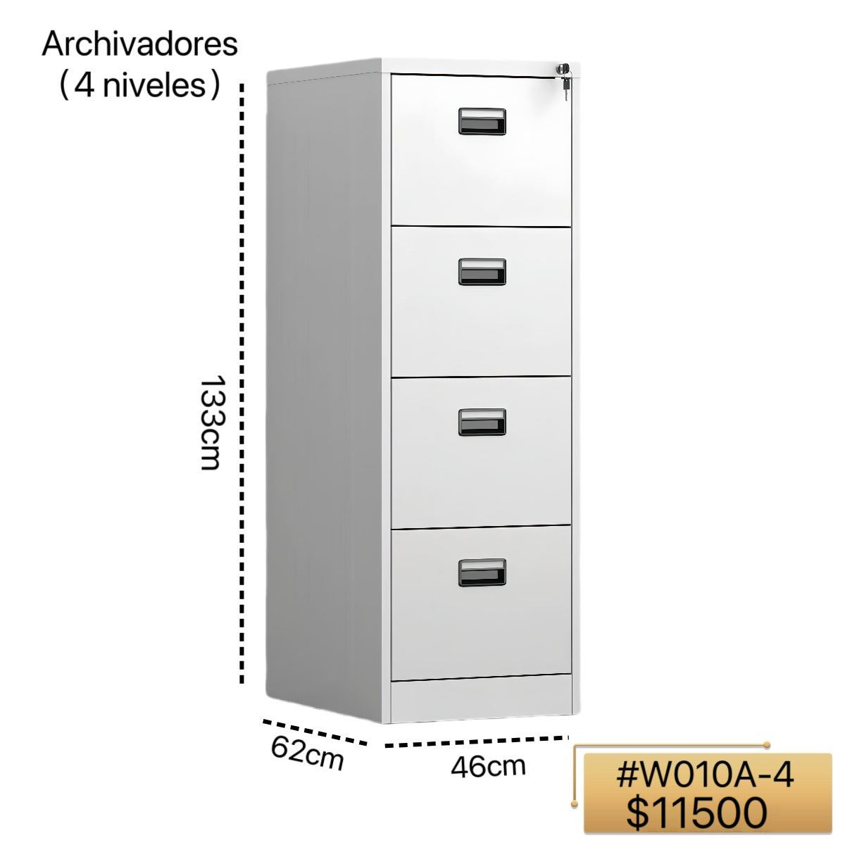 ARCHIVADORES #W010A-4 $11500