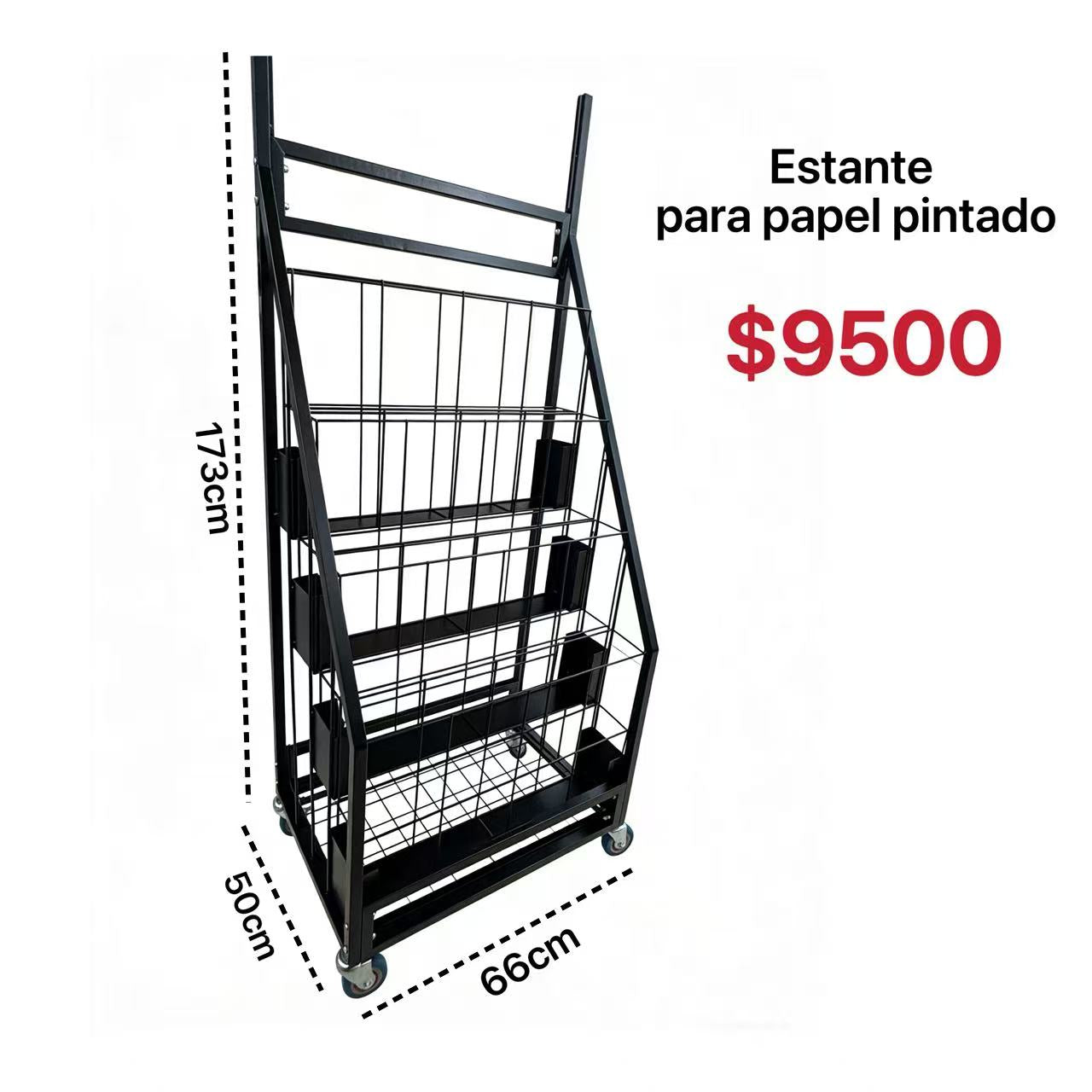 Estante para papel pintado