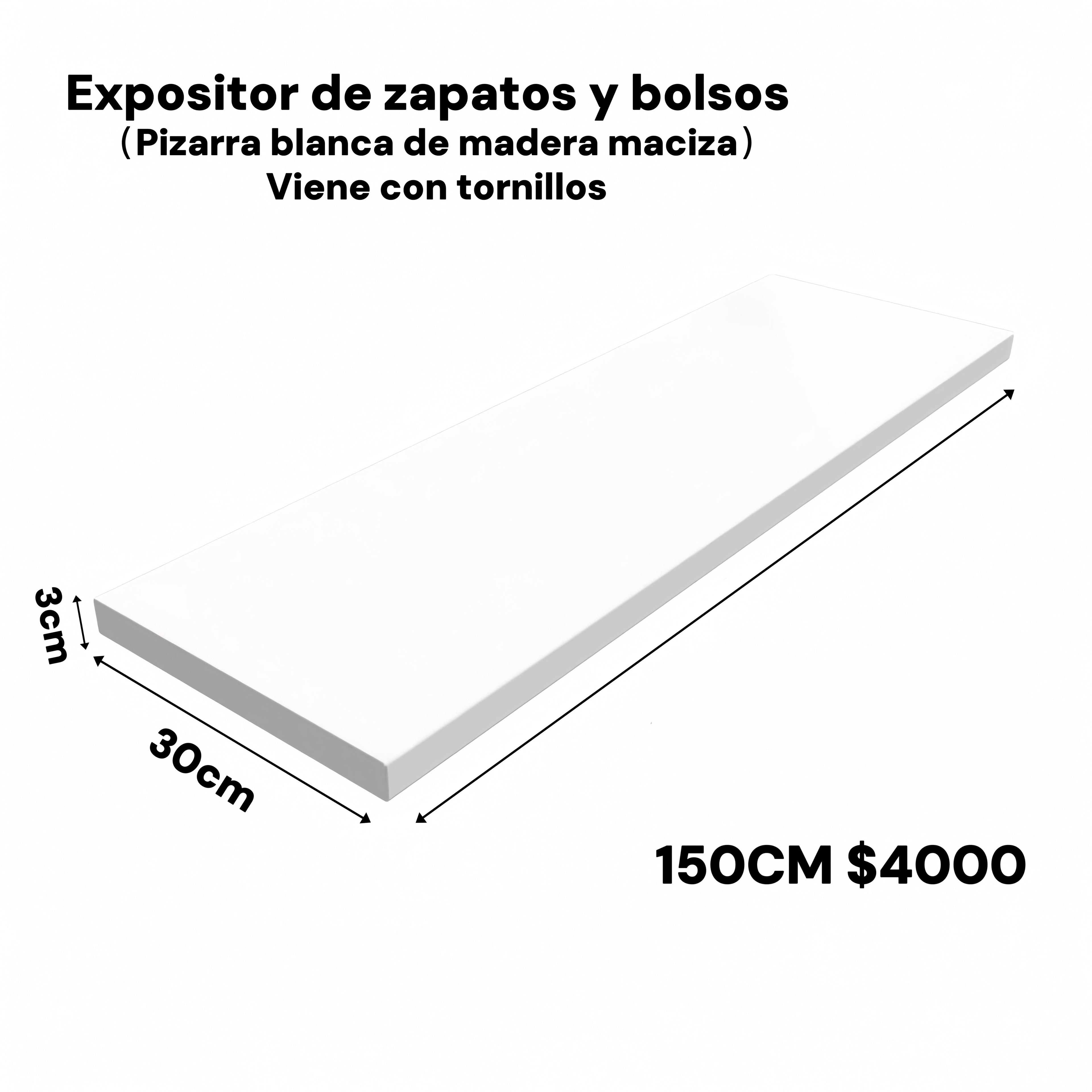 Expositor de zapatos y bolsos