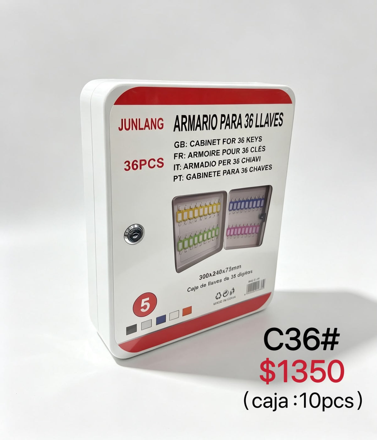 Caja de llaves C36# $1350 WX