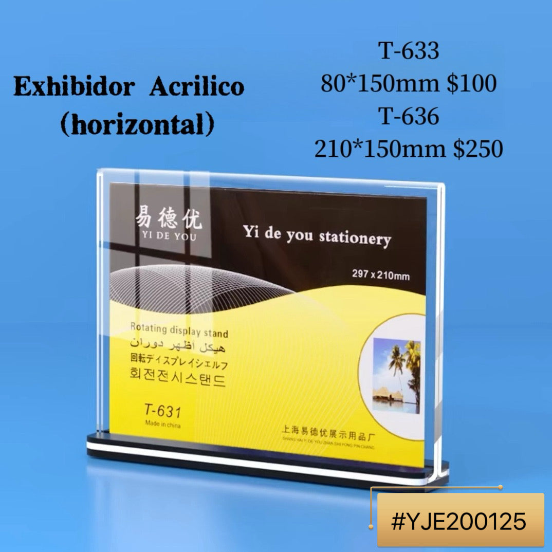 EXPOSITOR ACRILICO