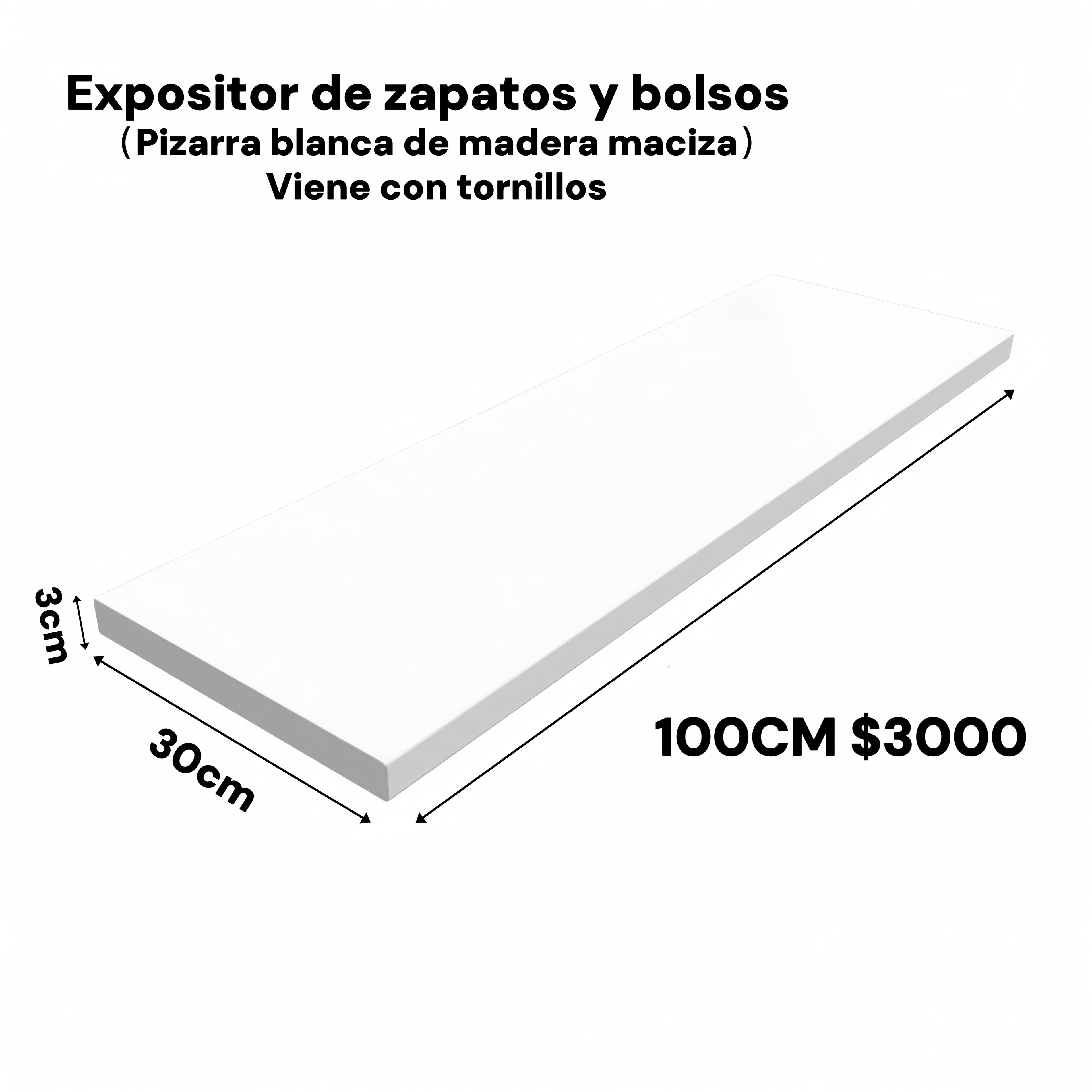 Expositor de zapatos y bolsos