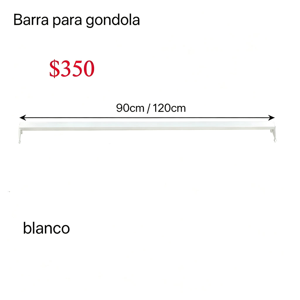 barra para gondola  $350