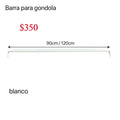 barra para gondola Blanco $350