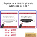 SOPORTE DE EXPOSICION GIRATORIO AUTOMATICO DE 360