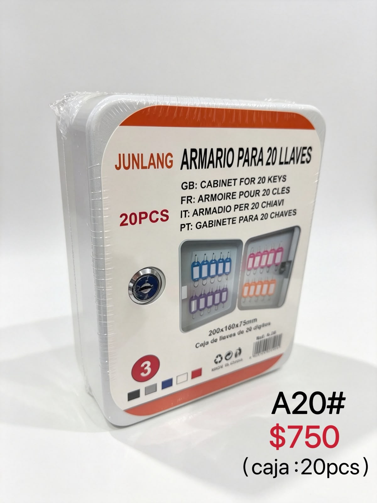 Caja de llaves A20# $750 WX