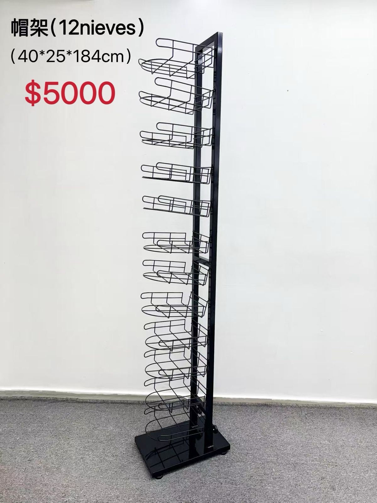 Expositor de sombreros