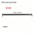 barra para gondola Negro