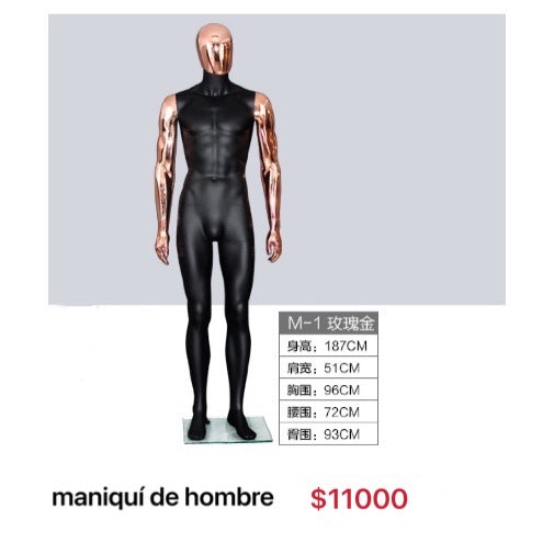 maniqui hombre