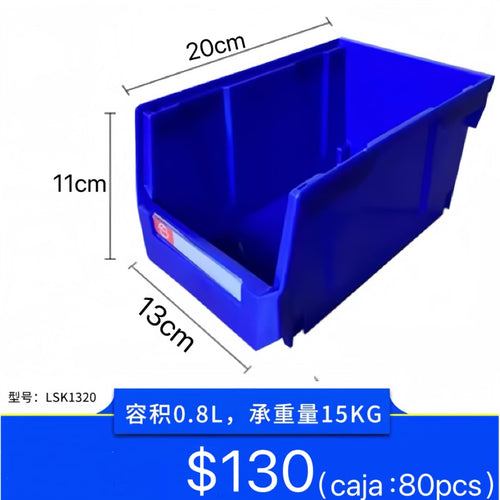 caja plástica apilable