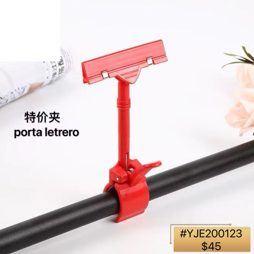 PORTA LETRERO