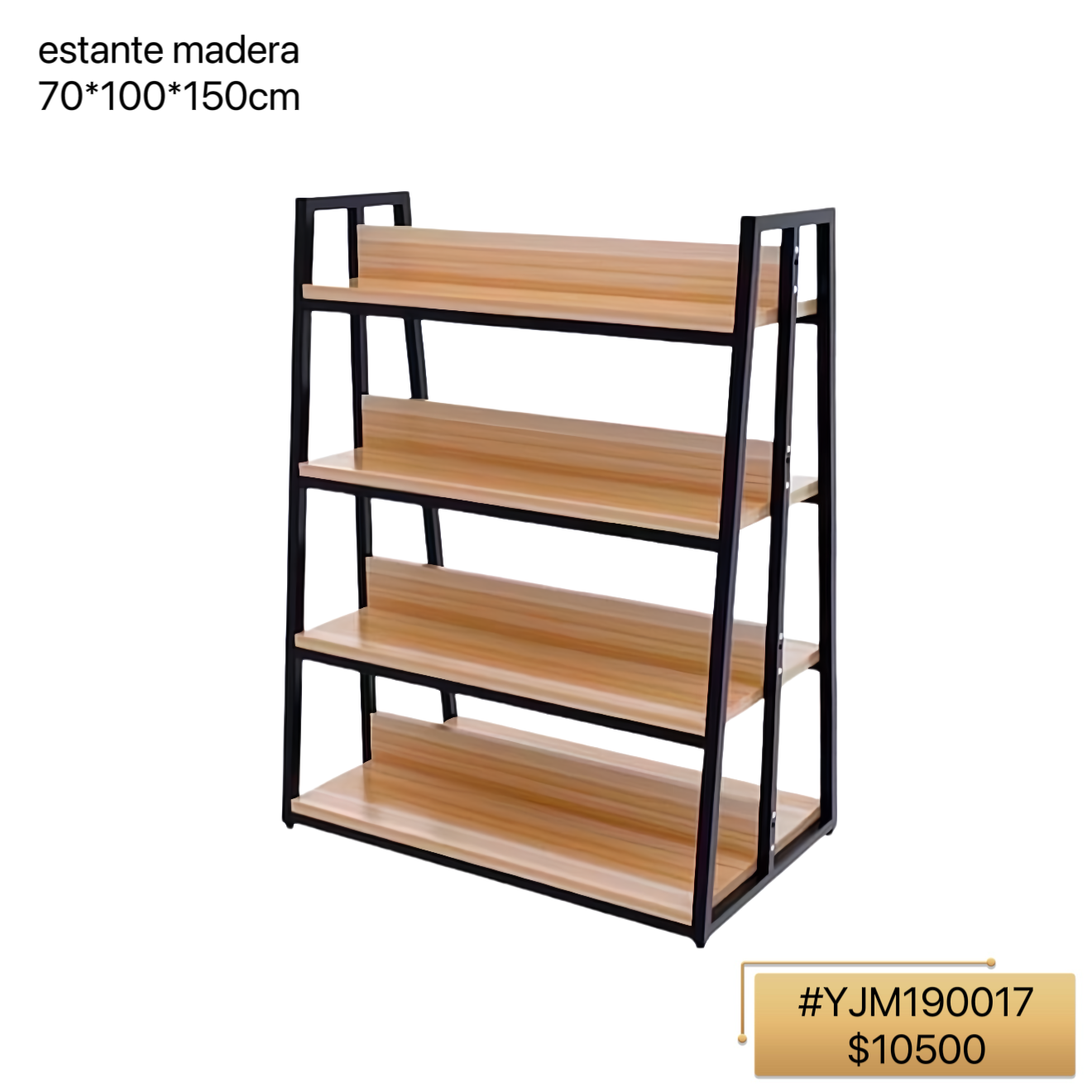 estante madera