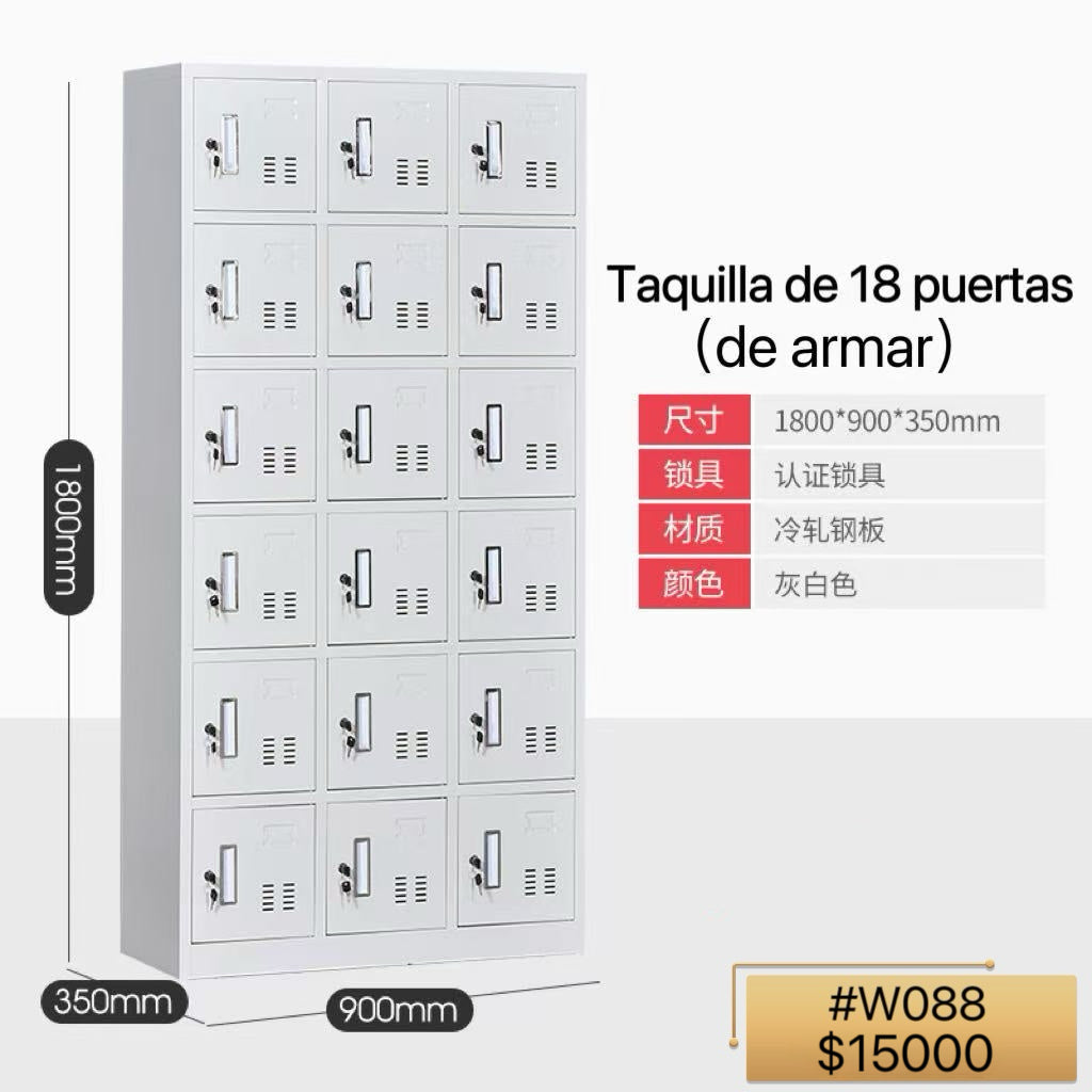 TAQUILLA DE 18 PUERTAS #W088 $15000