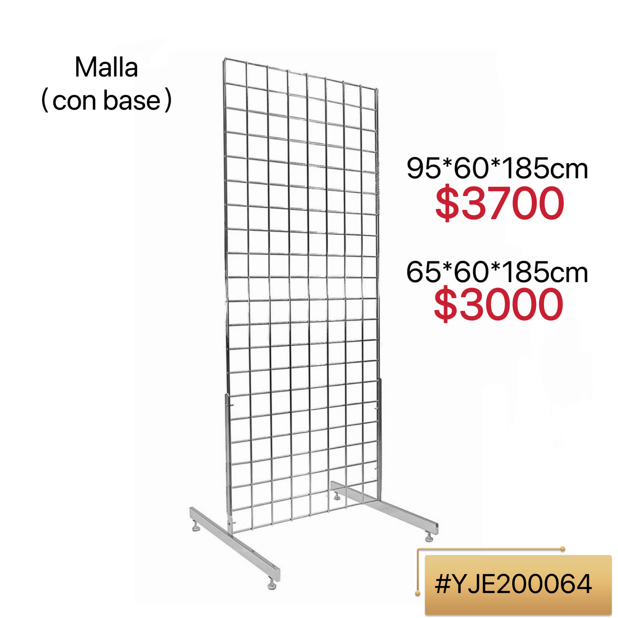 MALLA CON BASE