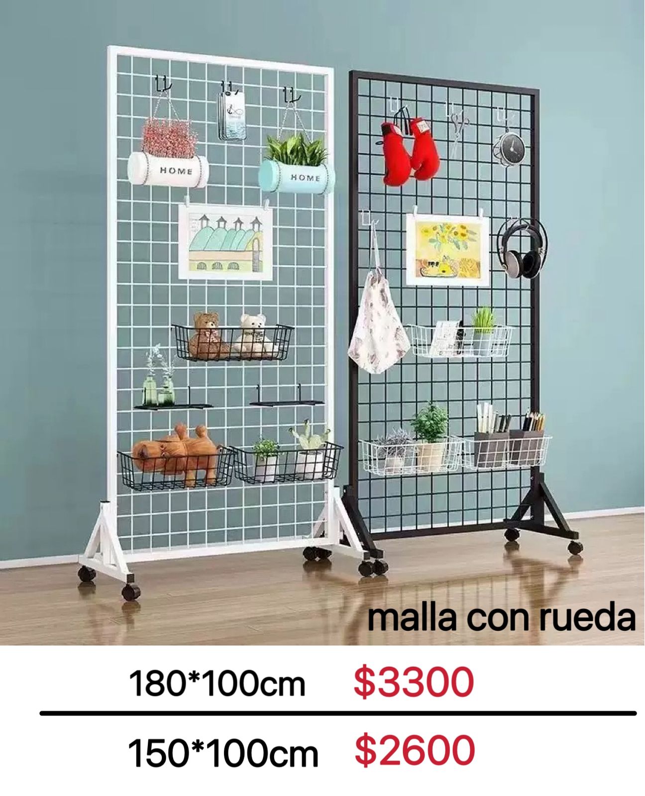 MALLA CON BASE
