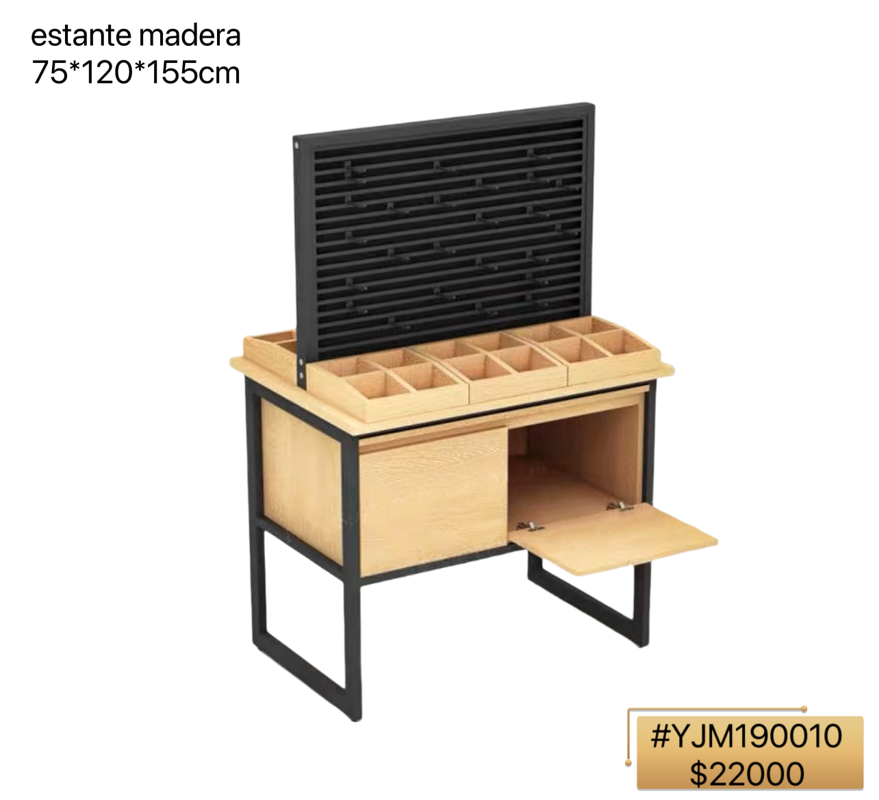 estante madera