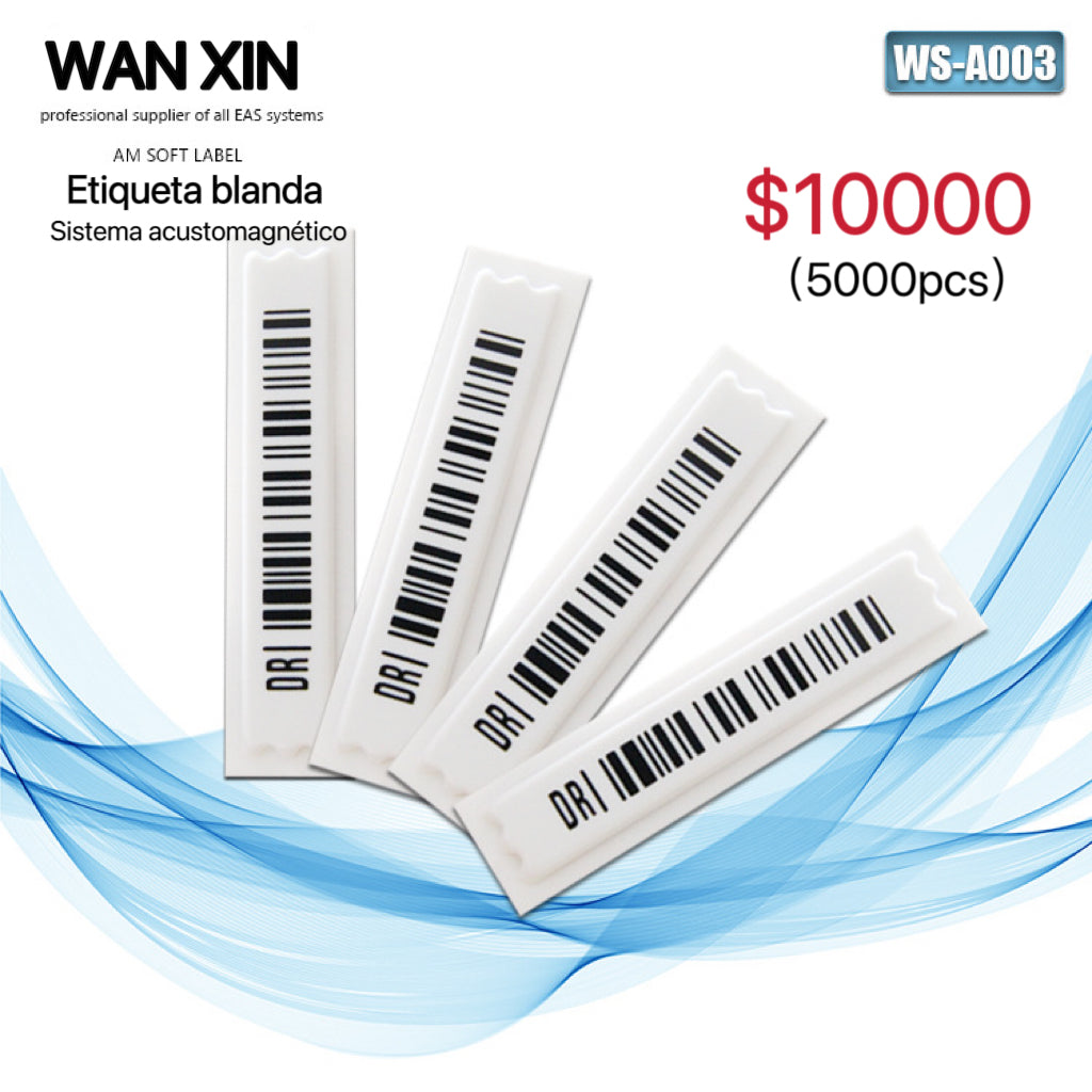 B-ADHESIVO ANTIRROBO DE ETIQUETA BLANDA(5000PCS)
