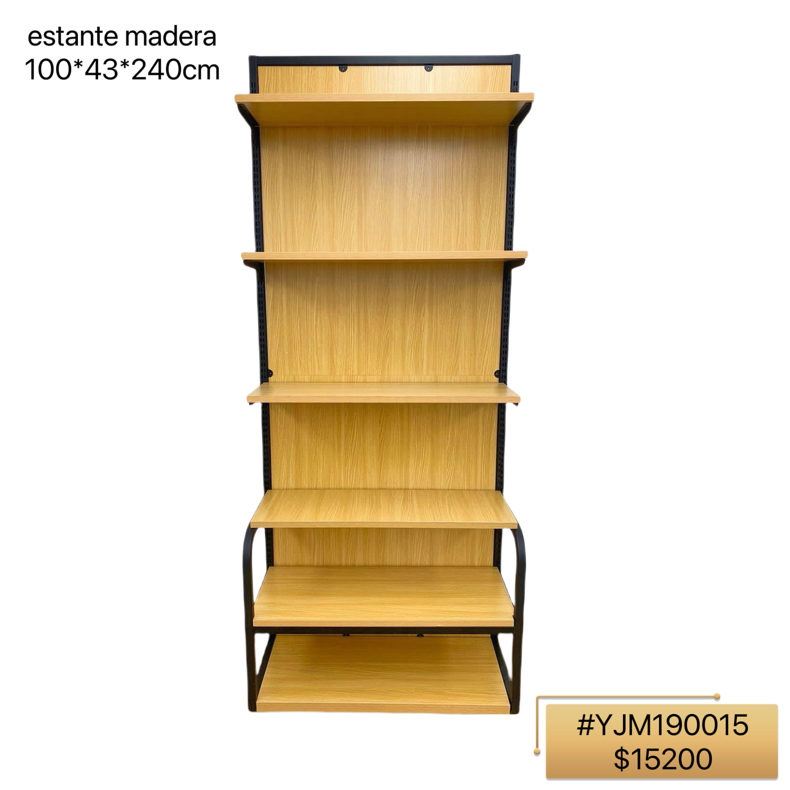 estante madera
