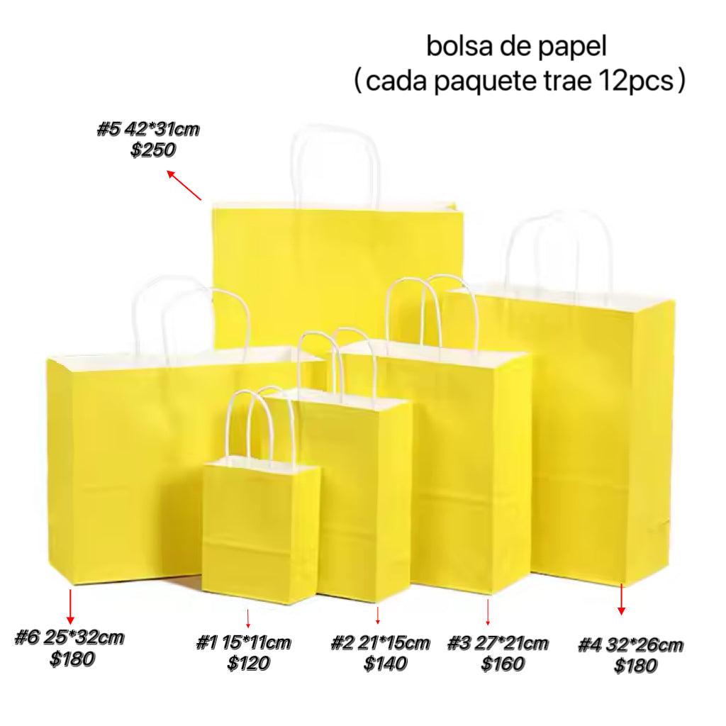 FUNDAS DE PAPEL
