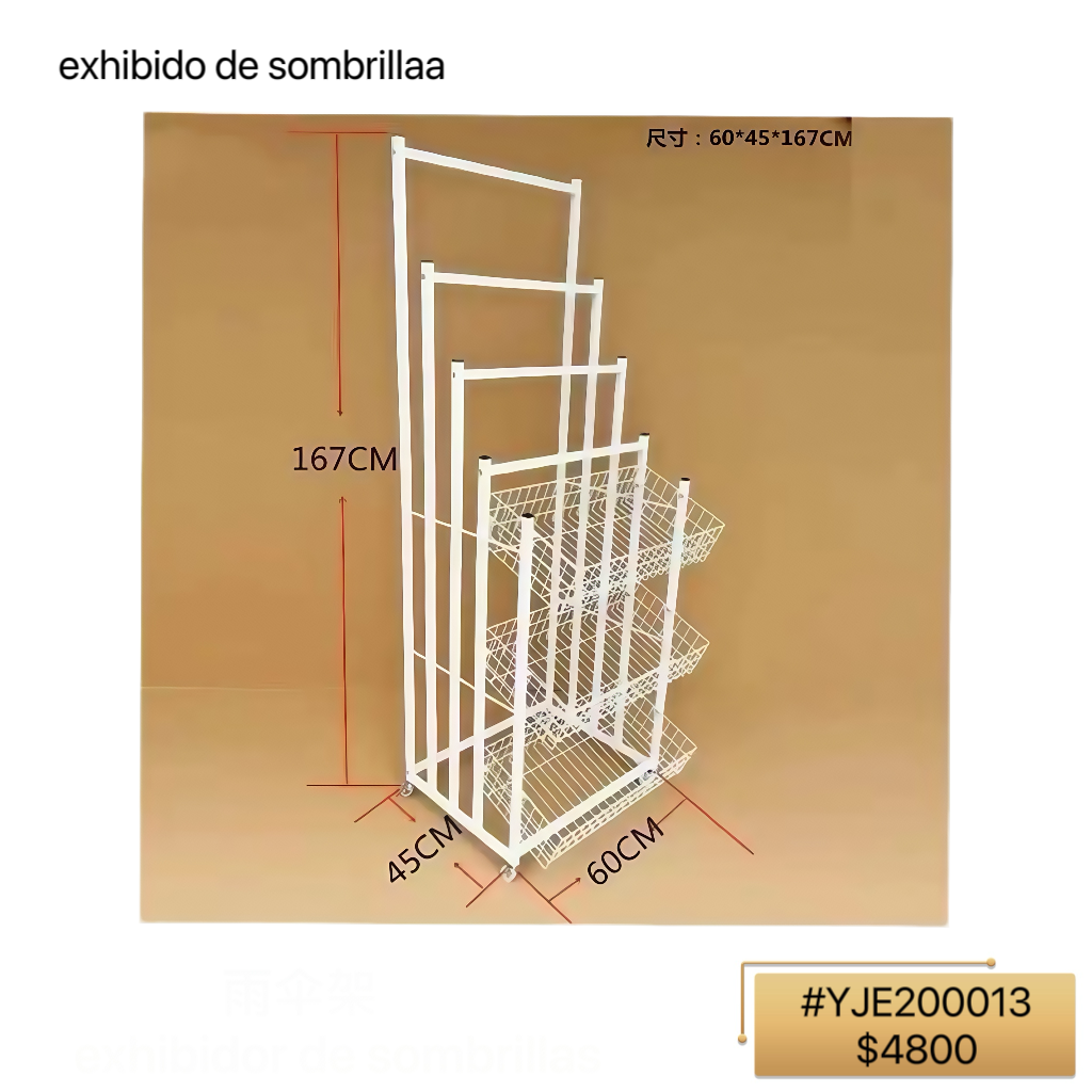 EXHIBIDO DE SOMBRILLA