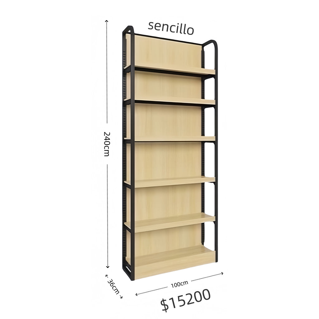 estante madera