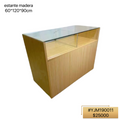 estante de madera