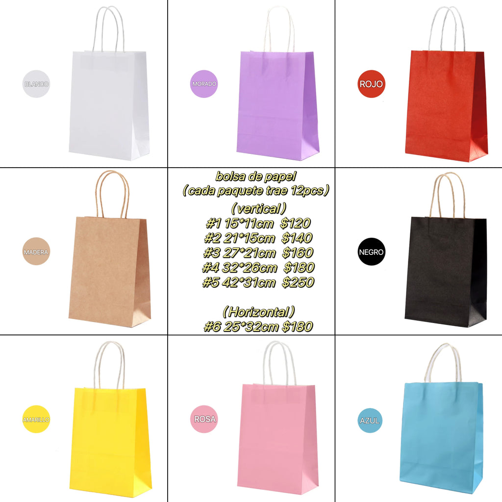 FUNDAS DE PAPEL