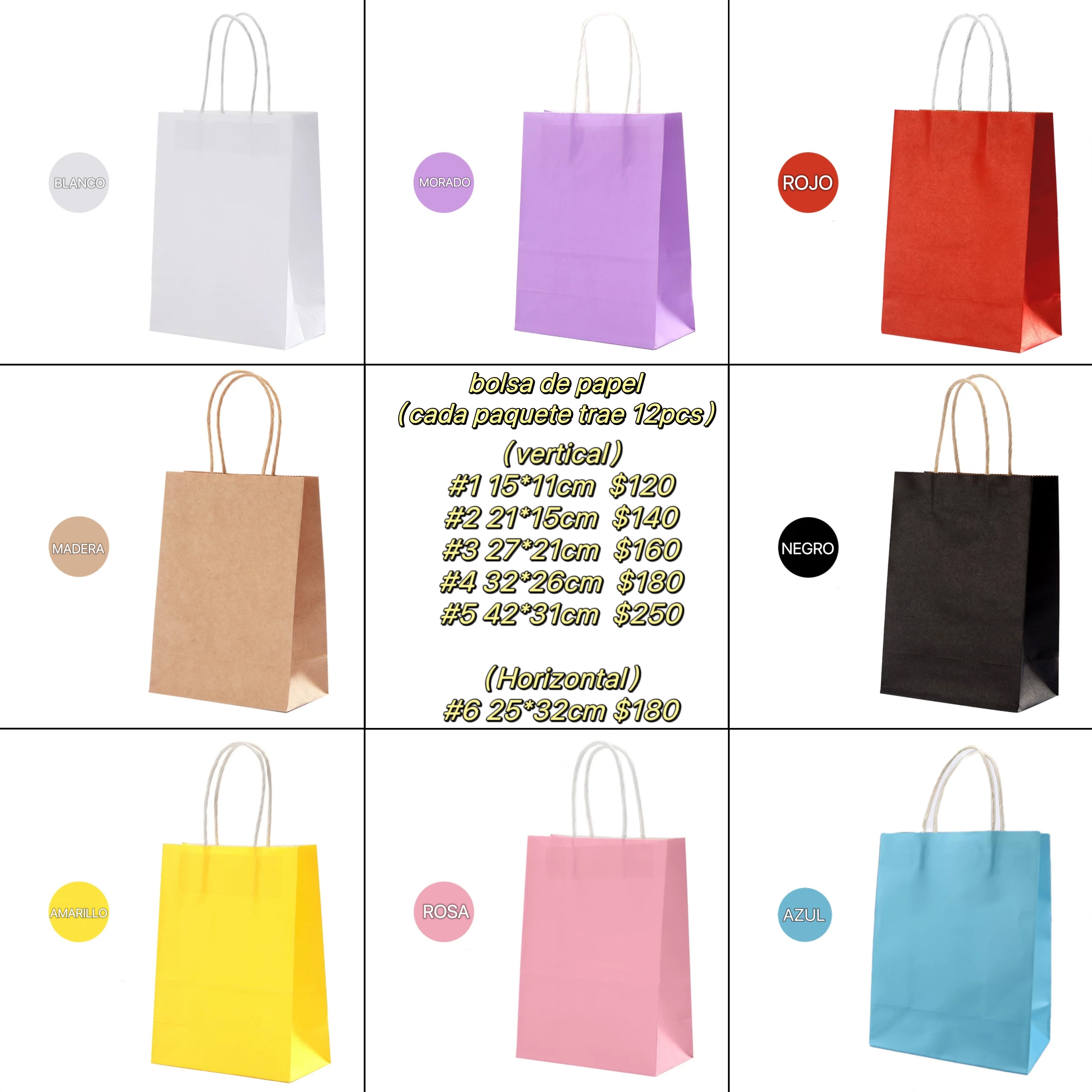 FUNDAS DE PAPEL