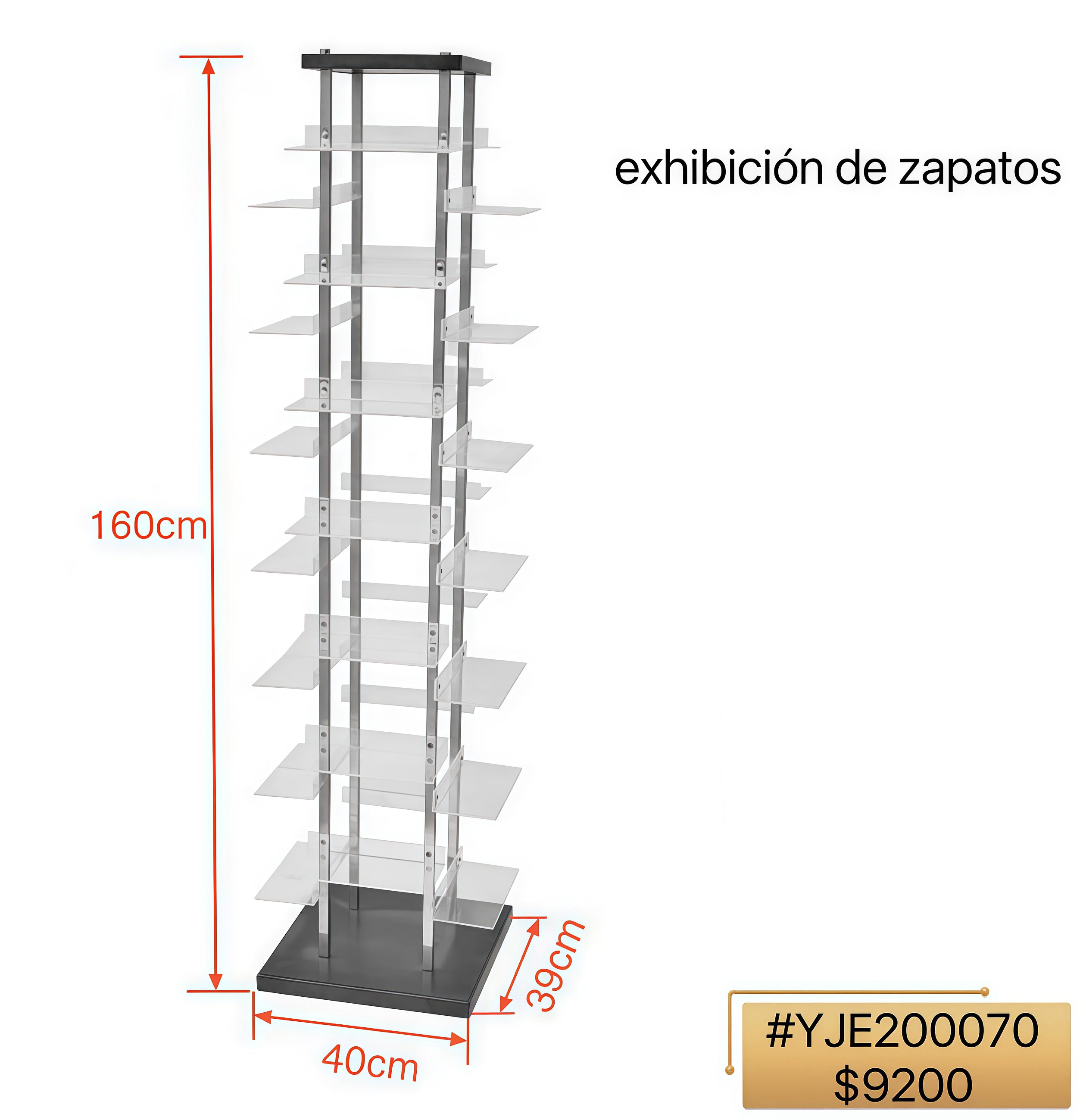 EXHIBIDOR DE ZAPATOS