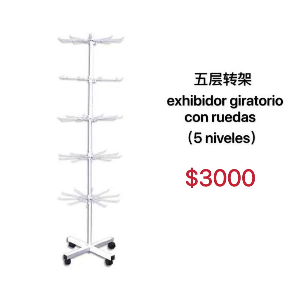 EXHIBIDOR GIRATORIO $3000